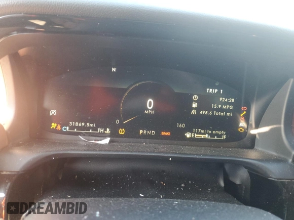 2022 Lincoln Aviator Reserve z VIN 5LM5J7XC9NGL11154, wystawiony jako Copart lot #75211154 z przebiegiem 31 869 mil mil oraz Szkoda całkowita • Salvage title. Historia ofert i sprzedaży dostępna na DreamBid. Obrazek 9.