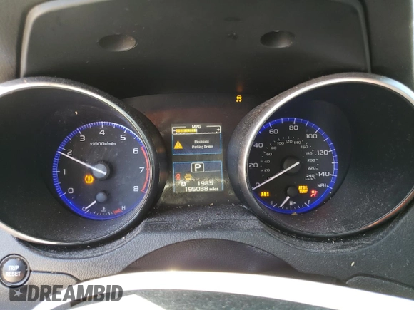 2015 Subaru Legacy Premium with VIN 4S3BNAE60F3019717, listed as a Copart auction lot 48386745 with 195,038 mi miles and Clean Title. Bid and sale history available at DreamBid. Image 9.