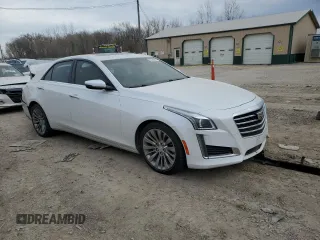2017 Cadillac CTS Luxury RWD with VIN 1G6AR5SS3H0190400, listed as a Copart auction lot 82358884 with 89,916 mi miles and Salvage Title. Bid and sale history available at DreamBid. Image 4.