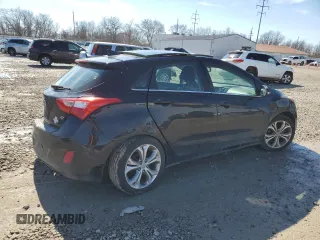 2013 Hyundai Elantra GT with VIN KMHD35LE7DU132034, listed as a Copart auction lot 47272195 with 169,980 mi miles and Salvage Title. Bid and sale history available at carsss.com. Image 3.