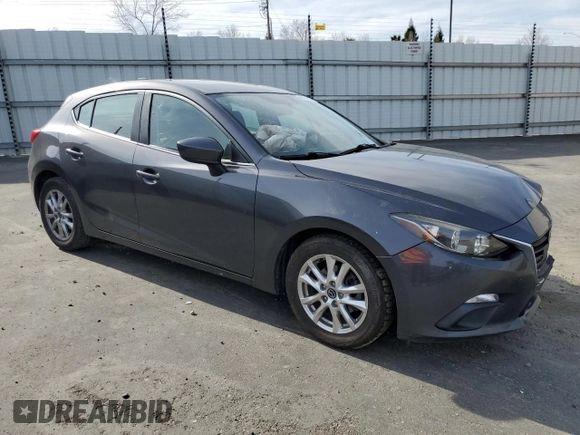 2014 Mazda 3 i Grand Touring with VIN JM1BM1M79E1109035, listed as a Copart auction lot 48443915 with 67,817 mi miles and Salvage Title. Bid and sale history available at DreamBid. Image 4.