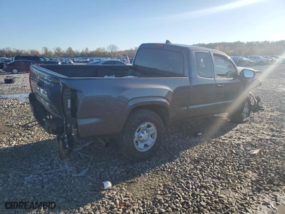 2019 Toyota Tacoma 2WD SR with VIN 5TFRX5GN6KX145748, listed as a Copart auction lot 81575074 with 87,508 mi miles and Salvage Title. Bid and sale history available at carsss.com. Image 3.