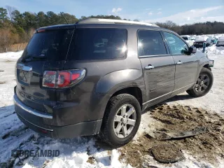 2013 GMC Acadia SLE with VIN 1GKKRNED7DJ239783, listed as a Copart auction lot 87464334 with Not Provided miles and Salvage Title. Bid and sale history available at carsss.com. Image 3.