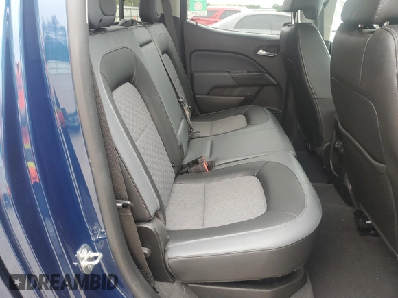 2019 Chevrolet Colorado 4WD Z71 with VIN 1GCGTDEN1K1361851, listed as a Copart auction lot 60630195 with 81,039 mi miles and Salvage title. Bid and sale history available at DreamBid. Image 10.
