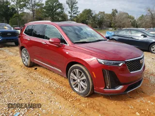 2023 Cadillac XT6 Premium Luxury with VIN 1GYKPERS0PZ179033, listed as a Copart auction lot 42853465 with 26,321 mi miles and Salvage Title. Bid and sale history available at DreamBid. Image 4.