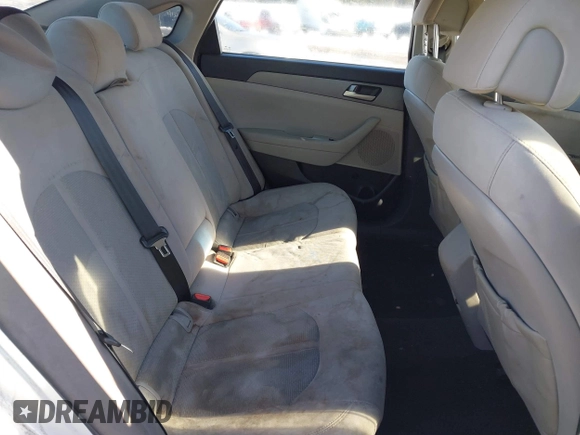 2016 Hyundai Sonata SE z VIN 5NPE24AF0GH371005, wystawiony jako IAAI lot #41269554 z przebiegiem 146 640 mil mil oraz . Historia ofert i sprzedaży dostępna na DreamBid. Obrazek 8.
