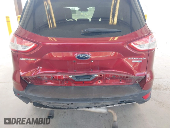 2013 Ford Escape Titanium with VIN 1FMCU9J97DUA29508, listed as a IAAI auction lot 42486296 with 118,537 mi miles and . Bid and sale history available at DreamBid. Image 6.