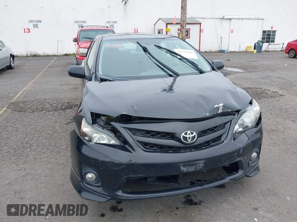 2013 Toyota Corolla L with VIN 2T1BU4EE1DC123875, listed as a IAAI auction lot 41753524 with 98,599 mi miles. Bid and sale history available at carsss.com. Image 6.