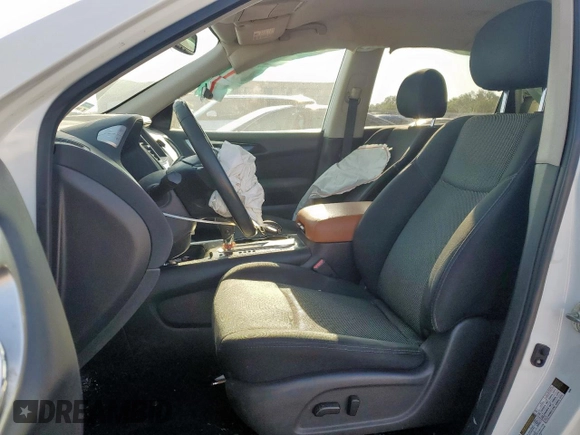 2017 Nissan Pathfinder Platinum with VIN 5N1DR2MN4HC902651, listed as a Copart auction lot 62229865 with 129,841 mi miles and Salvage title. Bid and sale history available at DreamBid. Image 7.