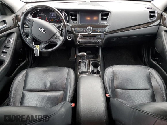 2015 Kia Cadenza Premium with VIN KNALN4D70F5173068, listed as a Copart auction lot 54244274 with 58,478 mi miles and Salvage Title. Bid and sale history available at carsss.com. Image 8.