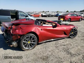 2021 Ferrari 812 z VIN ZFF97CMA0M0258453, wystawiony jako Copart lot #75556464 z przebiegiem 5 007 mil mil oraz Nie do naprawy • Non repairable. Historia ofert i sprzedaży dostępna na DreamBid. Obrazek 3.