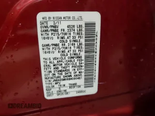 2011 Nissan Rogue S z VIN JN8AS5MV6BW290461, wystawiony jako Copart lot #54010515 z przebiegiem 118 876 mil mil oraz Nie do naprawy • Non repairable. Historia ofert i sprzedaży dostępna na DreamBid. Obrazek 12.