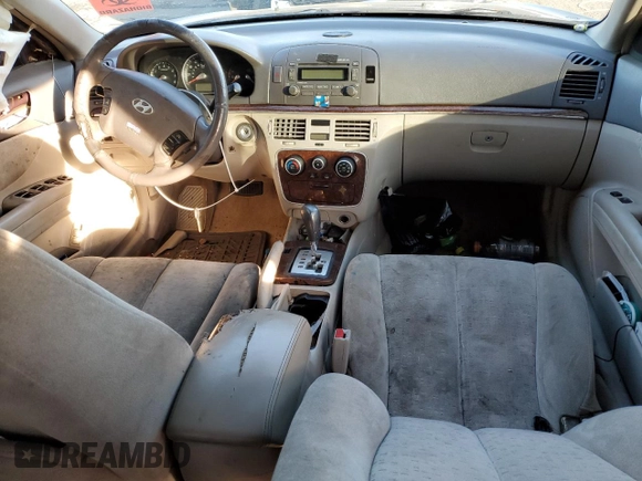 2006 Hyundai Sonata GLS with VIN 5NPEU46F36H121386, listed as a Copart auction lot 84262414 with Not Provided miles and Salvage Title. Bid and sale history available at DreamBid. Image 8.