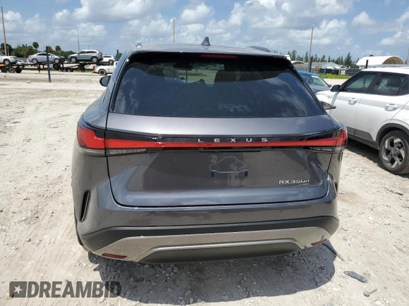 2023 Lexus RX with VIN 2T2BBMCAXPC013039, listed as a Copart auction lot 65148923 with 0 mi miles. Bid and sale history available at carsss.com. Image 6.