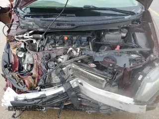 2015 Honda Civic Sedan EX-L with VIN 2HGFB2F90FH538287, listed as a Copart auction lot 46368535 with 0 mi miles and Salvage Title. Bid and sale history available at carsss.com. Image 12.