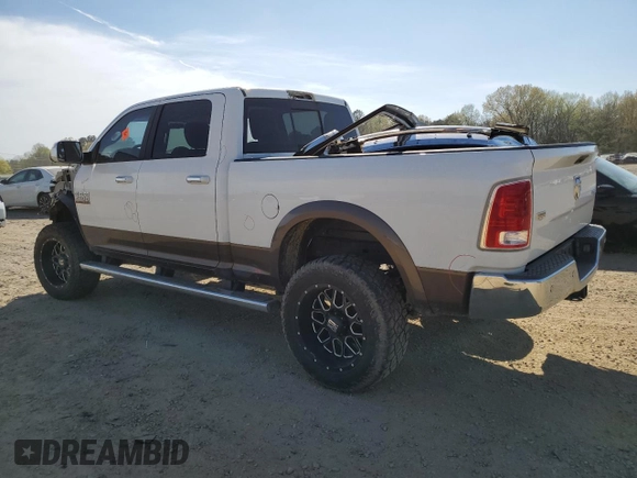 2018 Ram 2500 Laramie with VIN 3C6UR5FL9JG257474, listed as a Copart auction lot 50807725 with 175,408 mi miles and Salvage title. Bid and sale history available at DreamBid. Image 2.