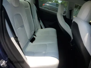 2023 Tesla Model 3 with VIN 5YJ3E1EAXPF419636, listed as a Copart auction lot 59754495 with 14,407 mi miles and Salvage title. Bid and sale history available at DreamBid. Image 10.