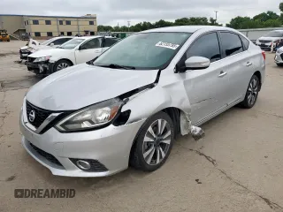 2017 Nissan Sentra S with VIN 3N1AB7AP3HY221244, listed as a Copart auction lot 62155795 with 166,926 mi miles and Salvage title. Bid and sale history available at DreamBid. Image 1.