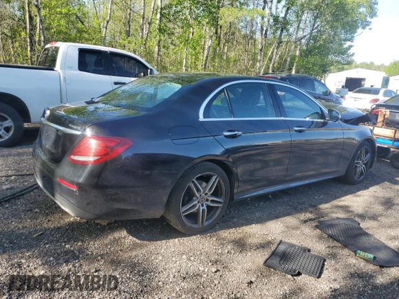 2018 Mercedes-Benz E 300 with VIN WDDZF4KB5JA377159, listed as a Copart auction lot 56728605 with 48,367 mi miles and Clean title. Bid and sale history available at DreamBid. Image 3.