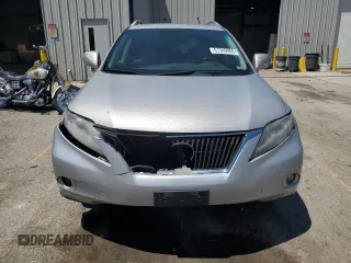 2010 Lexus RX 350 with VIN 2T2BK1BA7AC059483, listed as a Copart auction lot 61349955 with 279,992 mi miles and Salvage title. Bid and sale history available at DreamBid. Image 5.