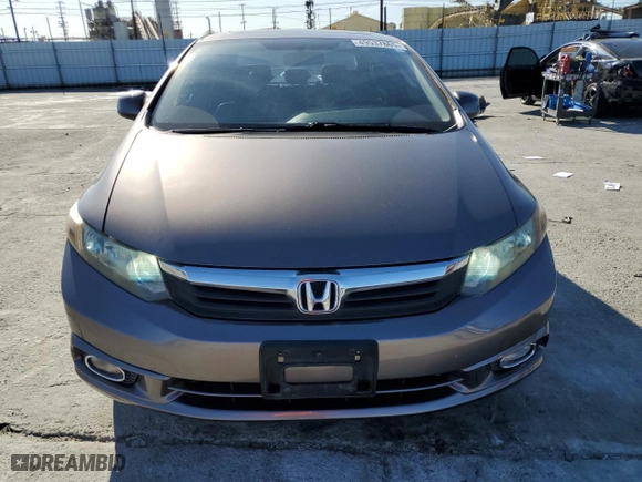 2012 Honda Civic Sdn EX-L with VIN 2HGFB2F92CH555510, listed as a Copart auction lot 49537865 with 146,558 mi miles and Salvage Title. Bid and sale history available at carsss.com. Image 5.
