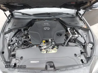 2021 Infiniti Q50 Luxe with VIN JN1EV7BR7MM752310, listed as a IAAI auction lot 41883293 with 20,268 mi miles and . Bid and sale history available at carsss.com. Image 10.