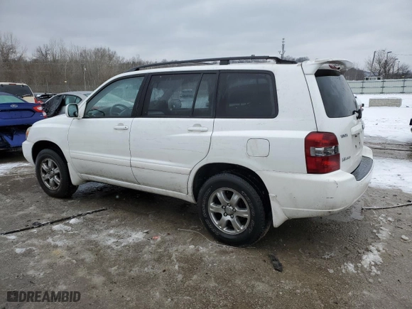 2007 Toyota Highlander with VIN JTEHP21A370189301, listed as a Copart auction lot 45127915 with 150,337 mi miles and Salvage Title. Bid and sale history available at carsss.com. Image 2.