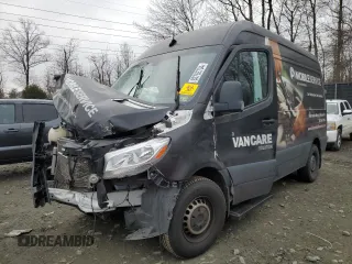 2020 Mercedes-Benz Sprinter with VIN W1W4EBHY1LP210907, listed as a Copart auction lot 83762734 with Not Provided miles and Salvage Title. Bid and sale history available at DreamBid. Image 1.
