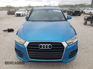 2016 Audi Q3 Premium Plus with VIN WA1BFCFS4GR007762, listed as a Copart auction lot 88314735 with 58,199 mi miles and Salvage title. Bid and sale history available at DreamBid. Image 5.