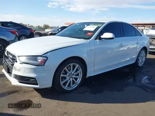 2015 Audi A4 Premium with VIN WAUBFAFL9FN034560, listed as a IAAI auction lot 41290388 with 146,533 mi miles. Bid and sale history available at carsss.com. Image 2.