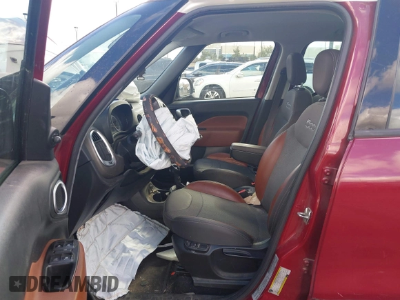 2016 FIAT 500L Trekking with VIN ZFBCFADH4GZ037918, listed as a IAAI auction lot 41436241 with 133,801 mi miles. Bid and sale history available at carsss.com. Image 5.