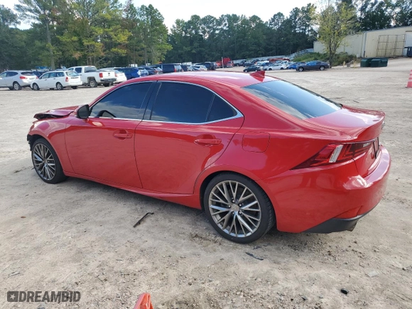 2016 Lexus IS 300 with VIN JTHCM1D25G5001420, listed as a Copart auction lot 70980404 with 140,835 mi miles and Salvage Title. Bid and sale history available at carsss.com. Image 2.