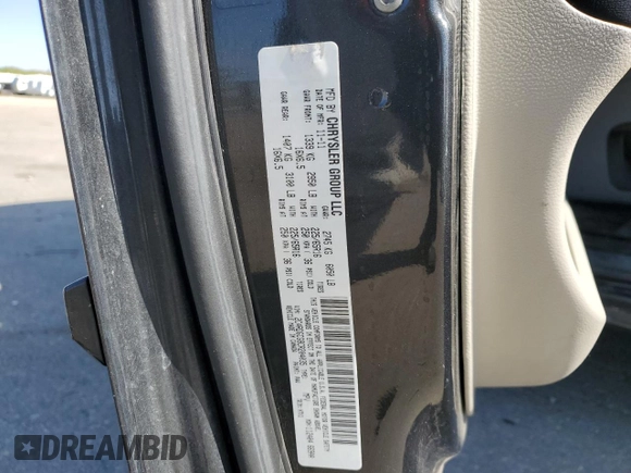 2012 Dodge Grand Caravan SXT with VIN 2C4RDGCG8CR204035, listed as a Copart auction lot 54743005 with 187,533 mi miles and Clean Title. Bid and sale history available at DreamBid. Image 14.