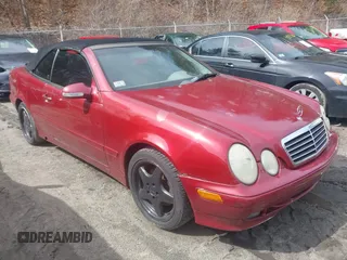 2003 Mercedes-Benz CLK 320 with VIN WDBLK65G63T139874, listed as a IAAI auction lot 41808893 with Not Provided miles and . Bid and sale history available at carsss.com. Image 1.