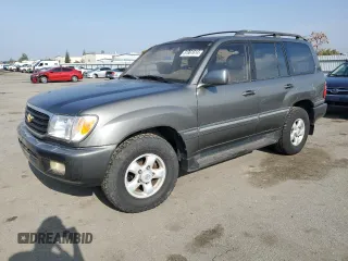 1999 Toyota Land Cruiser with VIN JT3HT05J5X0074105, listed as a Copart auction lot 81961614 with 161,730 mi miles and Clean Title. Bid and sale history available at carsss.com. Image 1.