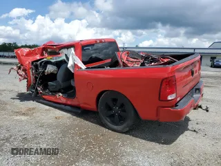 2019 Ram 1500 Express with VIN 1C6RR6FT4KS730770, listed as a Copart auction lot 56826355 with Not provided miles and Salvage title. Bid and sale history available at DreamBid. Image 2.