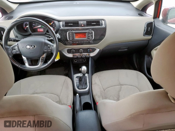 2017 Kia Rio EX with VIN KNADN4A30H6058618, listed as a Copart auction lot 49599575 with 97,654 mi miles and Salvage Title. Bid and sale history available at carsss.com. Image 8.