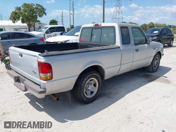 1996 Ford Ranger XL with VIN 1FTCR14A9TPB18703, listed as a IAAI auction lot 42178768 with 159,751 mi miles. Bid and sale history available at carsss.com. Image 4.