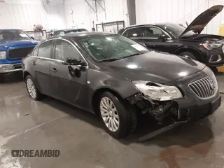 2011 Buick Regal CXL RL5 with VIN W04GT5GC3B1004859, listed as a IAAI auction lot 41531558 with 157,376 mi miles. Bid and sale history available at carsss.com. Image 1.