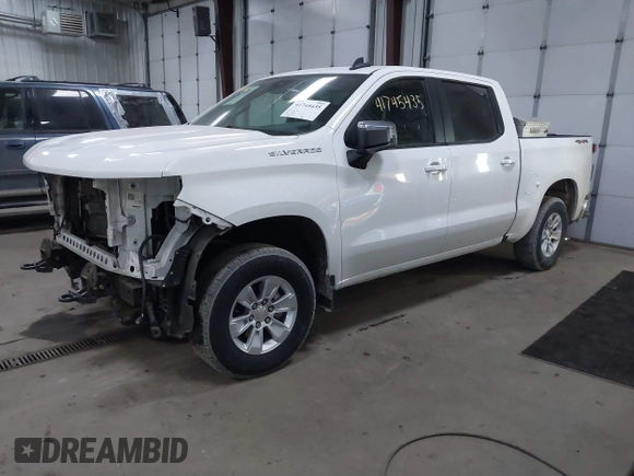 2023 Chevrolet Silverado 1500 LT with VIN 2GCUDDED8P1101634, listed as a IAAI auction lot 41745435 with 92,444 mi miles. Bid and sale history available at carsss.com. Image 22.