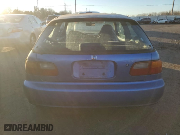 1993 Honda Civic z VIN 2HGEH2375PH525047, wystawiony jako Copart lot #42850335 z przebiegiem 230 394 mil mil oraz Czysty tytuł • Clean title. Historia ofert i sprzedaży dostępna na DreamBid. Obrazek 6.