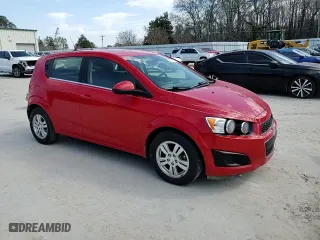 2013 Chevrolet Sonic LT with VIN 1G1JC6SH8D4196861, listed as a Copart auction lot 47163945 with 122,461 mi miles and Salvage Title. Bid and sale history available at carsss.com. Image 10.