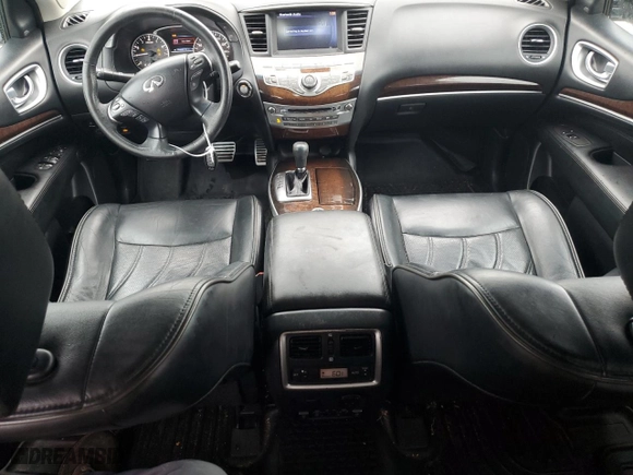 2013 Infiniti JX35 with VIN 5N1AL0MM9DC339929, listed as a Copart auction lot 72847094 with 125,978 mi miles and Salvage Title. Bid and sale history available at carsss.com. Image 8.