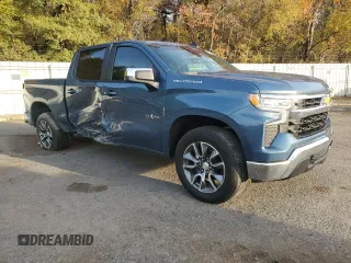 2024 Chevrolet Silverado 1500 LT with VIN 3GCPACEK9RG303603, listed as a Copart auction lot 83490974 with 1,319 mi miles and Salvage Title. Bid and sale history available at DreamBid. Image 4.