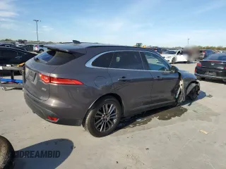 2017 Jaguar F-PACE 20d Prestige with VIN SADCK2BN7HA091953, listed as a Copart auction lot 82461244 with 94,523 mi miles and Salvage Title. Bid and sale history available at carsss.com. Image 3.