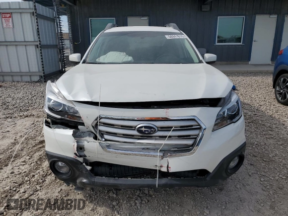 2017 Subaru Outback Premium with VIN 4S4BSACC9H3365376, listed as a Copart auction lot 58941615 with 56,552 mi miles and Salvage title. Bid and sale history available at DreamBid. Image 5.