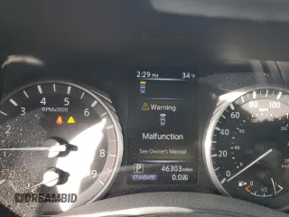 2019 Infiniti Q50 3.0t Signature Edition with VIN JN1EV7AP8KM541632, listed as a Copart auction lot 84759594 with 46,303 mi miles and Salvage Title. Bid and sale history available at carsss.com. Image 9.