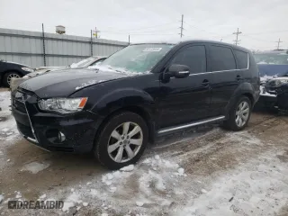 2010 Mitsubishi Outlander GT with VIN JA4JT5AX4AZ007612, listed as a Copart auction lot 38173844 with 147,784 mi miles and Salvage Title. Bid and sale history available at carsss.com. Image 1.