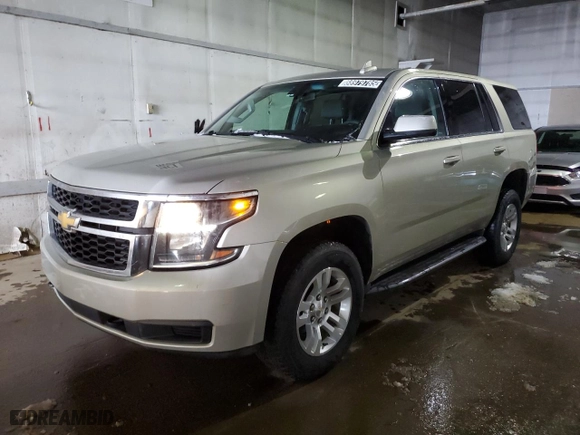 2016 Chevrolet Tahoe Commercial with VIN 1GNSKFEC8GR324884, listed as a Copart auction lot 88979785 with 109,458 mi miles and Clean Title. Bid and sale history available at carsss.com. Image 1.