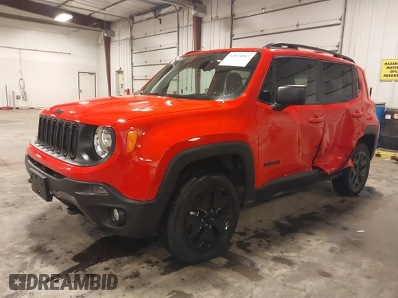 2018 Jeep Renegade Sport with VIN ZACCJBABXJPH67405, listed as a IAAI auction lot 42074017 with 23,136 mi miles and . Bid and sale history available at DreamBid. Image 18.
